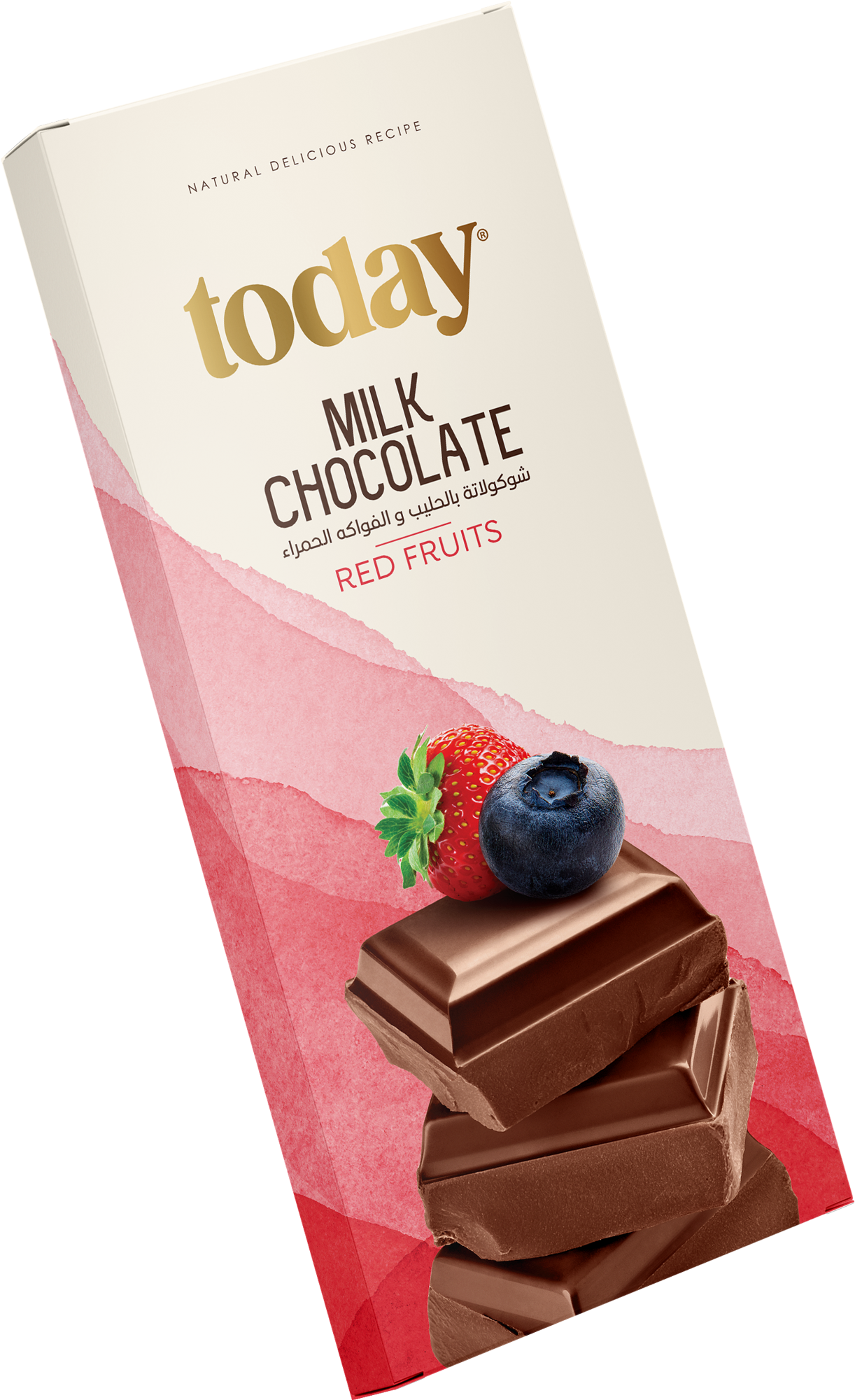 3D 160 gm Milk Chocolate Red fruits