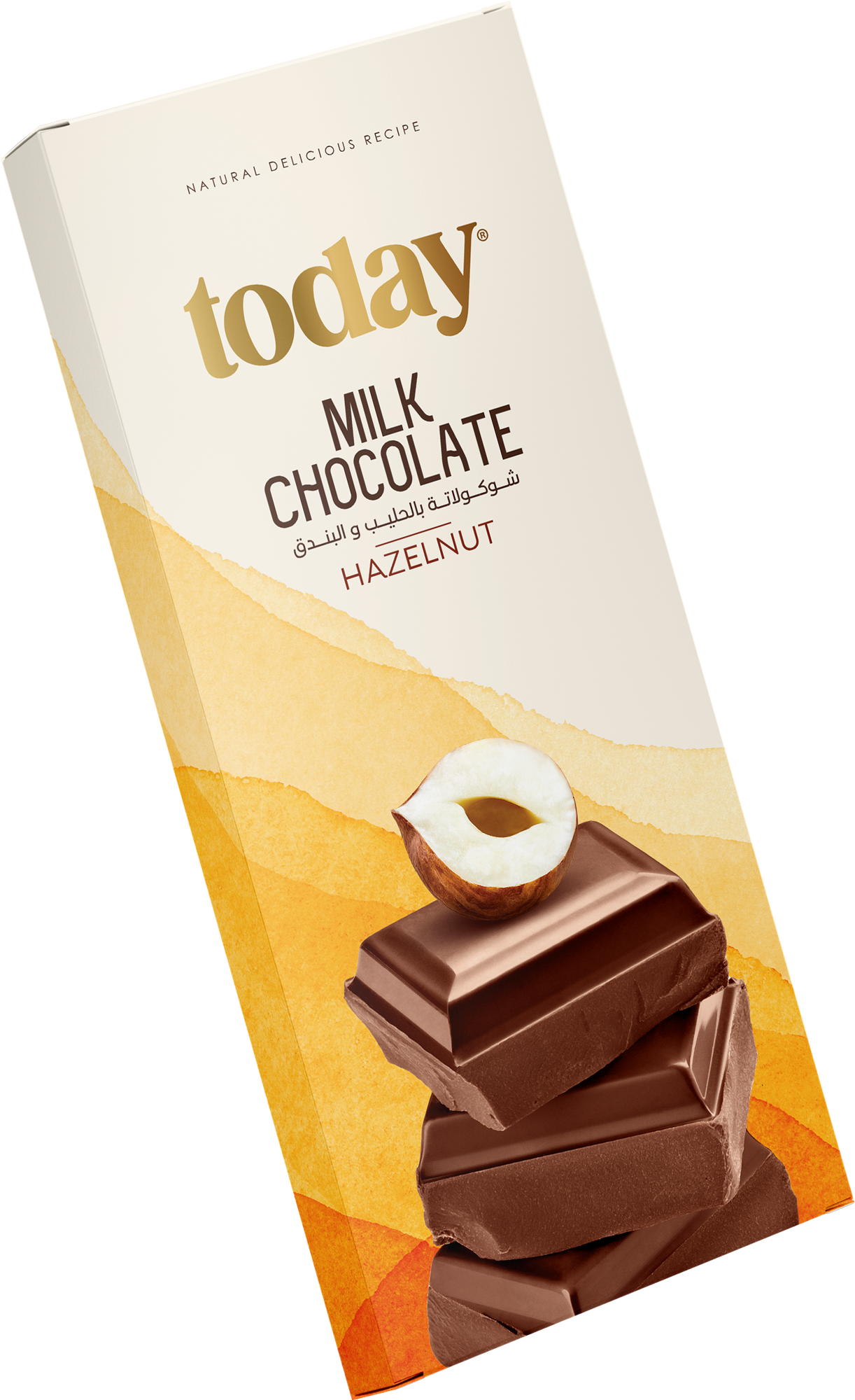 3D 160 gm Milk Chocolate hazelnut