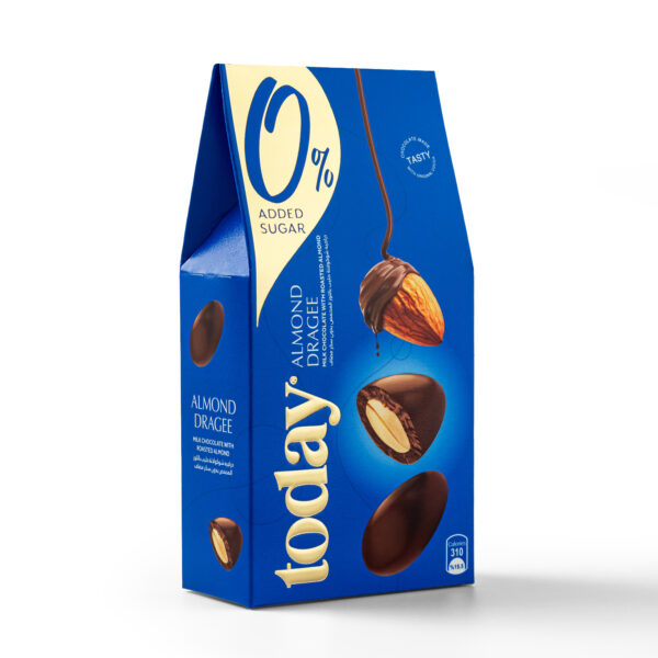 ZERO Dragee Milk Chocolate With Almond No Added Sugar