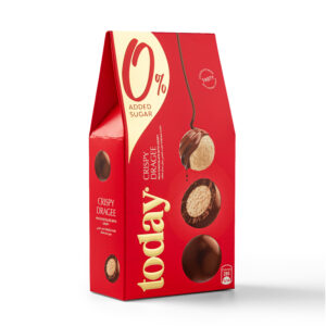 Crispy Dragee milk chocolate side