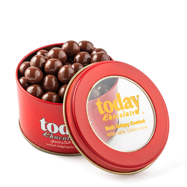 Crispy Dragee Milk Chocolate Tin Box