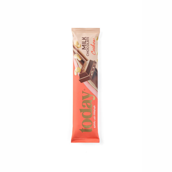 Milk Chocolate With Cashew Flowpack