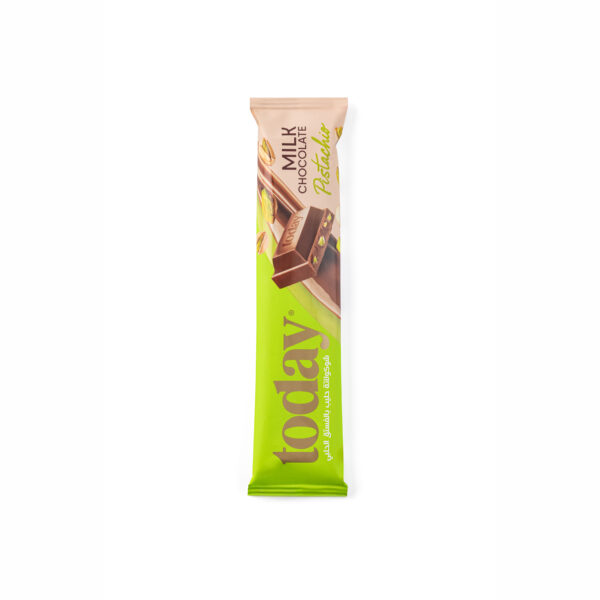 Milk Chocolate With Pistachio Flowpack