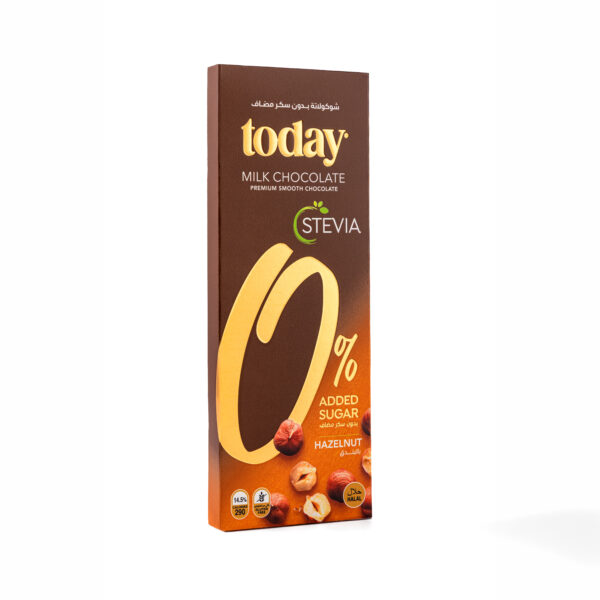 STEVIA Milk Chocolate With Hazelnut No Added Sugar
