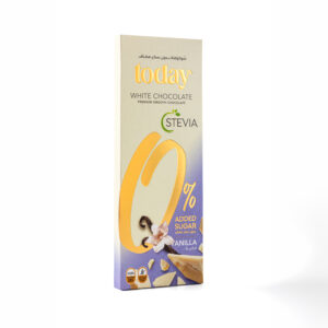 Stevia White Chocolate Vanilla Left